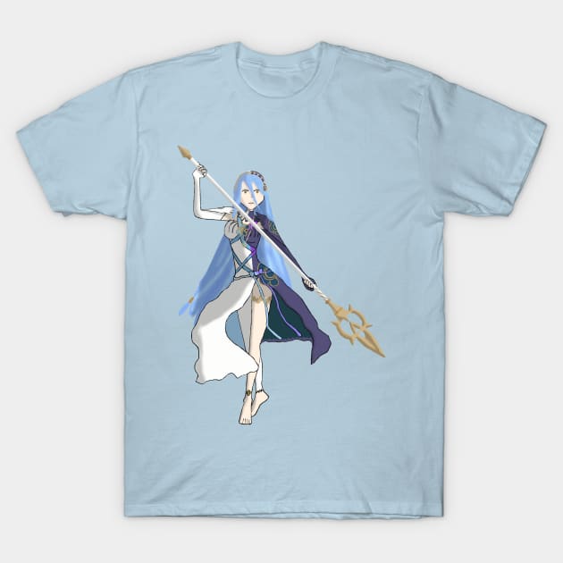 Azura, Lady of the Lake, My Queen drawing T-Shirt by lotrdude13